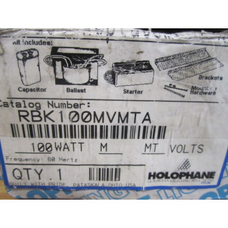 Holophane RBK100MVMTA Ballast Replacement Kit