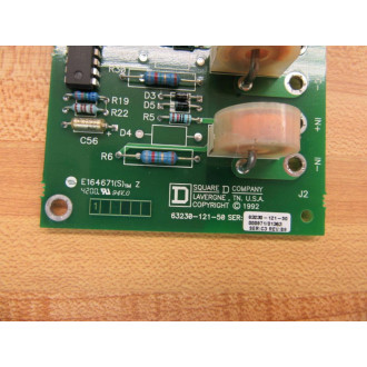 Square D 63230-121-50 Circuit Board 6323012150 - Used