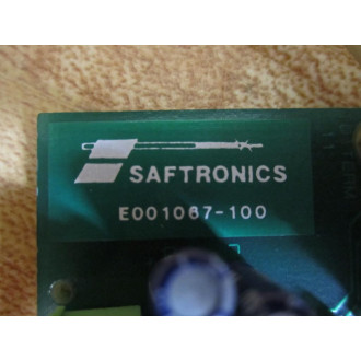 Saftronics E001067-100 ACDC Input Card E001067100 - Used