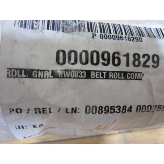 KW0033 Belt Roller 0000961829