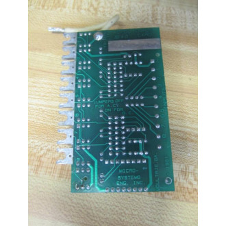 Saftronics E001067-100 ACDC Input Card E001067100 - Used