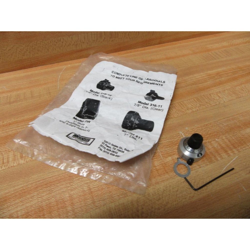 Clarostat 316-11 Counting Clarodial Kit 31611 Clarostat 316-11 Counting Clarodial Kit 31611
