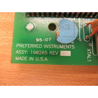 Preferred Instruments 190265 Circuit Board - Parts Only