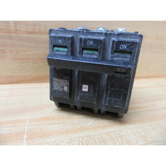 General Electric THQR360 Circuit Breaker 60A 3P GE - Used