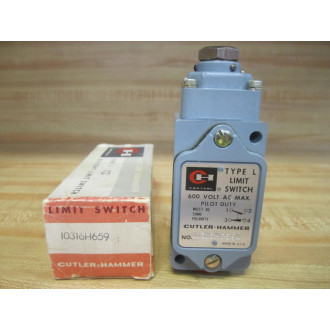Cutler Hammer 10316H659 Eaton Limit Switch 10316H659A