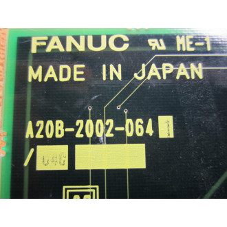 Fanuc A20B-2002-0641 Board 2 A20B-2002-064104C Bad Connector - Parts Only