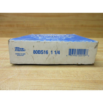 Martin 80BS16 1 14 Sprocket 80BS16114