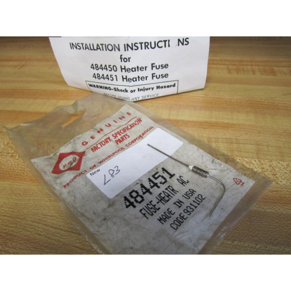 FSP 484451 Heater Fuse AC (Pack of 2)