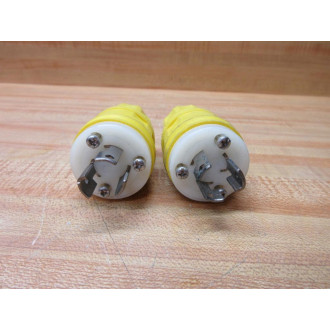 Leviton 4UFD4 Wetguard Plug 163-24W47-000 Plug Only (Pack of 2)