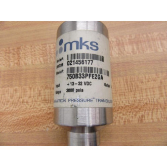 MKS 750B33PFE2GA Baratron Pressure Transducer - Used