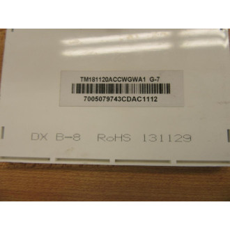 TM181120ACCWGWA1 Screen G-7 - Used