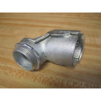 EGSAppleton 7384 1-14" Mall Iron 90° Box Connector - New No Box