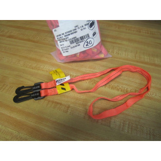 Python Safety EXT-T2T0.5X36NC Lanyard Extension EXTT2T05X36NC (Pack of 20)