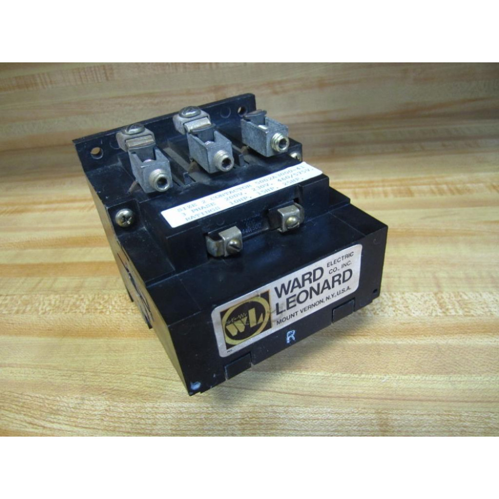 Ward Leonard 5002A3000-41 Size 2 Contactor 5002A300041 - Used