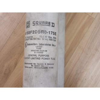 Square D A155F2DSR0-175E Fuse A155F2DSRO-175E - Used