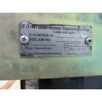 Cutler Hammer WVP07019103 Eaton Engineering
