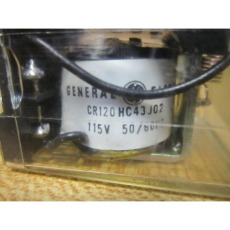 General Electric CR120HC43J02 Relay - New No Box