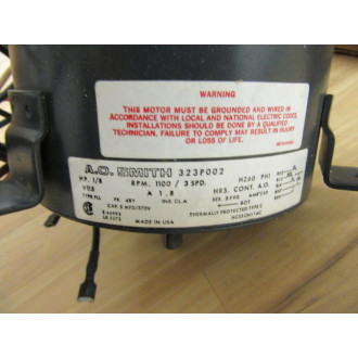 A.O. Smith Carrier HC 35CN 116 Motor 323P002