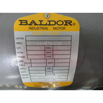 Baldor 29-1479-2132 Motor 3HP 1750RPM Frame 215 - New No Box