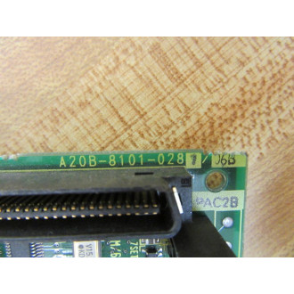 Fanuc A20B-8101-0281 Board A20B-8101-028106B - Parts Only