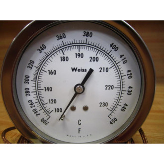 Weiss Vapor Thermometer Kit - New No Box