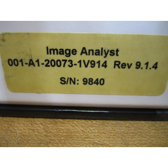 Acuity 001-A1-20073-1V914 Image Analyst  001A1200731V914