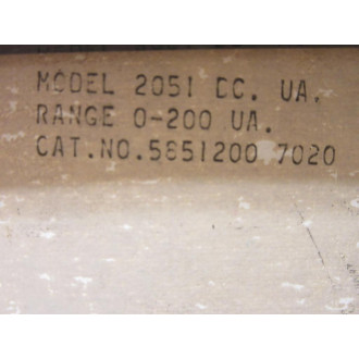 Yokogawa 2051 RPM Meter 2051 0-200 CC UA