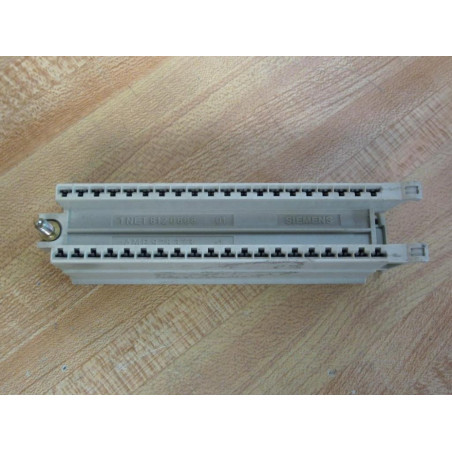 Siemens 1 NET 812 0668 40P Screw Terminal Block 1NET8120668 (Pack of 2) - Used