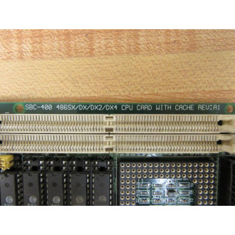SBC-400 Circuit Board 486SXDXDX2DX4 - Used