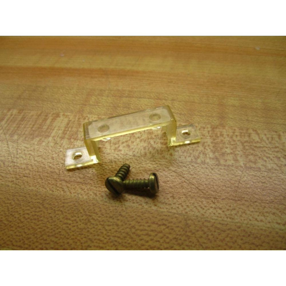 Joslyn Clark Ward Leonard 78095-R Bracket 5M63 Clear Plastic w2 Screws - New No Box