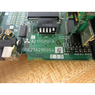 Mitsubishi BD627A295G54G Circuit Board A2SHCPU-A - Used