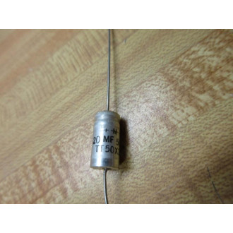 Mallory TT50X20 Capacitor 20MF 50VDC (Pack of 4) - New No Box