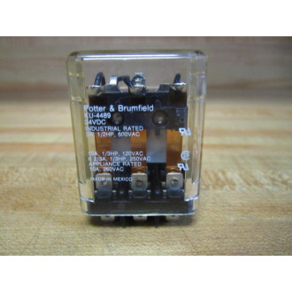 Potter & Brumfield KU-4489 24VDC Relay KU4489 - New No Box
