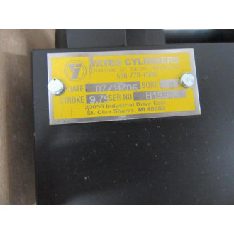Yates Cylinders H1957 Cylinder Bore 6 Stroke 9.75 - New No Box