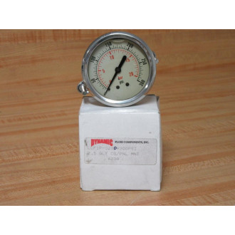 Dynamic LCF1P-020D Gauge LCF1P020D 0-300 PSI