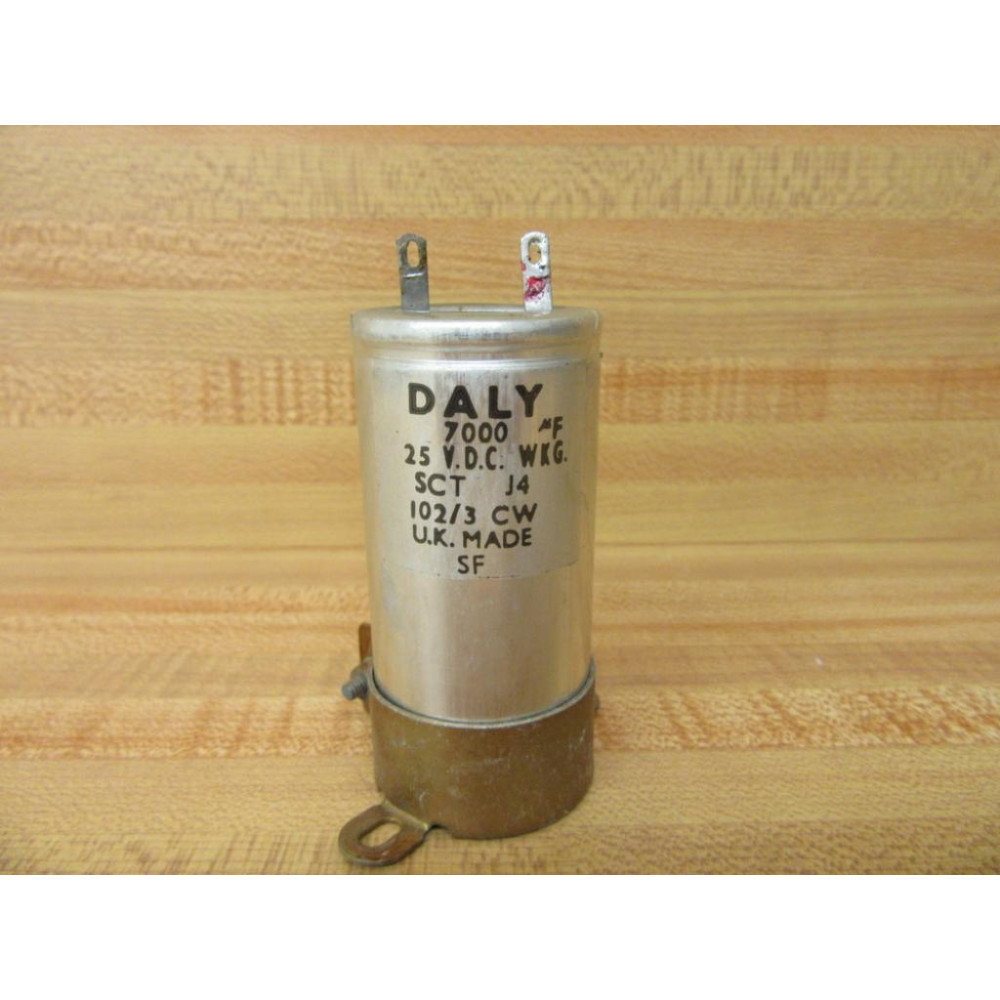 DALY SCT J4 Capacitor SCTJ4 7000 uF 25 V.D.C. - Used