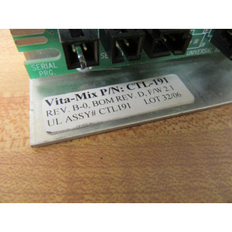 Vita-Mix 101022 Circuit Board - Used