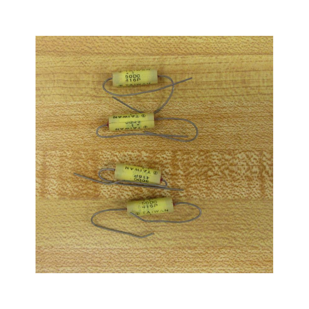 Cornell Dubilier 416P Capacitor .1 50DC (Pack of 4) - New No Box