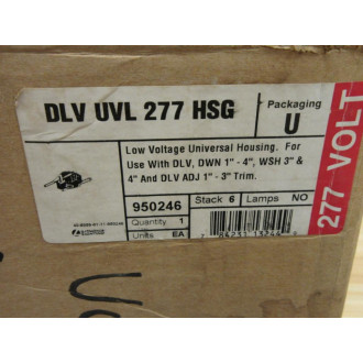 Lithonia Lighting DLV-UVL-277-HSG Housing DLVUVL277HSG