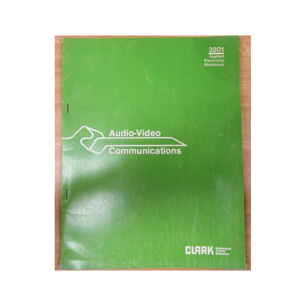 Clark Equipment 3201 Manual - Used