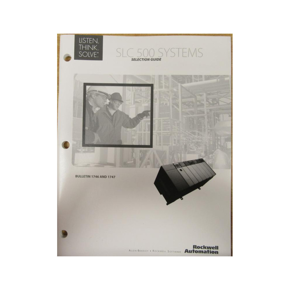 Rockwell Automation 1747-SG001C-EN-P Manual 1747SG001CENP - Used