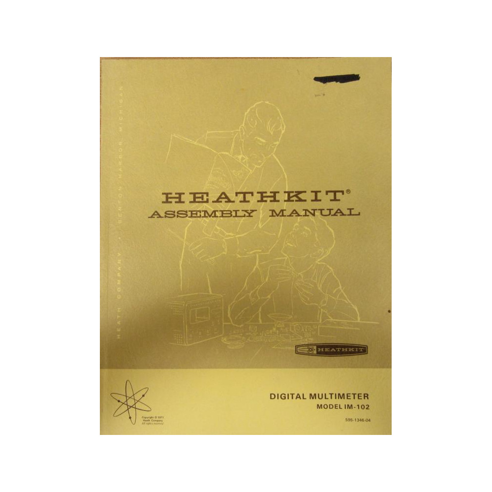 Heathkit 595-1346-04 Manual 595134604 - Used