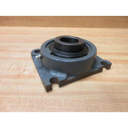 SealMaster MSF-24 1-12 Ball Bearing Unit MSF-24 2 Bolt Holes Cut Through - Used