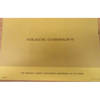 Heathkit 595-873 Manual 595873 - Used