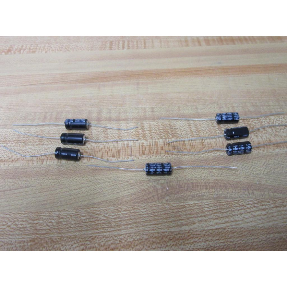 Mallory TT25M100A Capacitor (Pack of 7) - New No Box