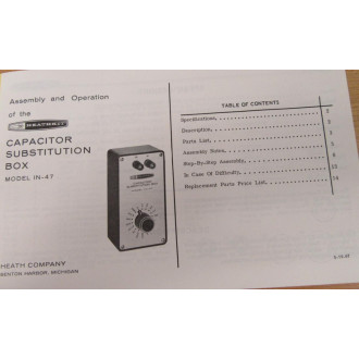 Heathkit 595-873 Manual 595873 - Used