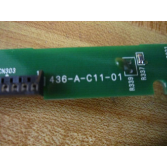 436-A-C11-01 PC Board 436AC1101 - Used