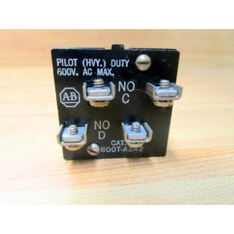 Allen Bradley 800T-A2A2 Push Button 800TA2A2 Block Only - New No Box