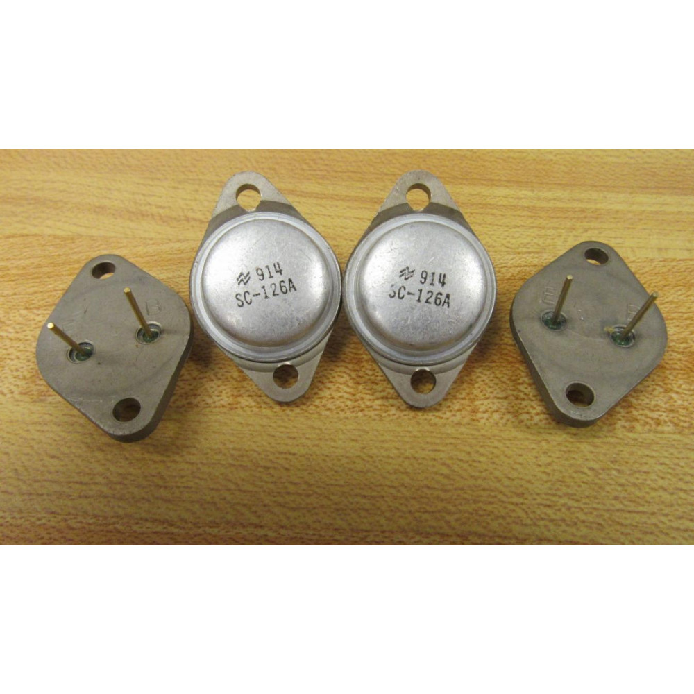 National Semiconductor SC-126A Transistor SC126A (Pack of 4) - New No Box