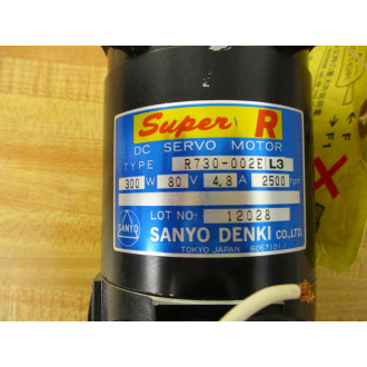 Sanyo Denki R730-002E L3 Motor w Encoder E681000C01B - New No Box